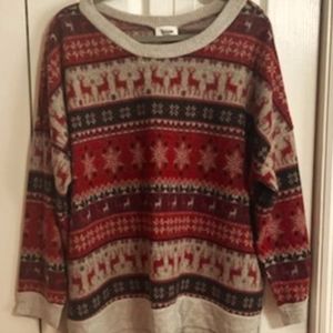 Women's 1X Fairisle Cozy warm pullover.   NWOT